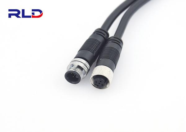 Buy cheap Metal Waterproof DC Plug Male Female Cable Wire Connector Nut Locking from wholesalers