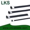 Buy cheap 12×150mm L Type PVC coated stainless steel cable tie from wholesalers