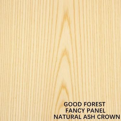 Buy cheap Faced Natural Ash Crown Wood Veneer E0/E1 Fancy Plywood / Mdf / Chipboard Customized Length China Factory from wholesalers