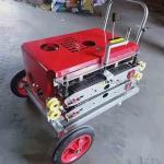 3kn Capacity Belt Drive Winch With Fiber Gasoline Engine And Fiber Optic Cable