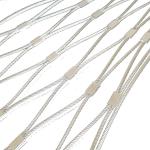 304 Stainless Steel Wire Rope Safety Net Ideal for Climbing Plants Mesh Size