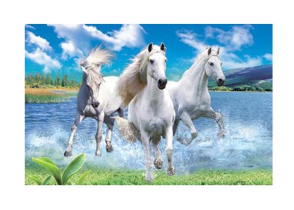 Buy cheap Runnig Horse 3D Lenticular Pictures For House Decorative 0.6mmPET from wholesalers