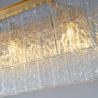 Buy cheap Rectangle Kitchen Chandeliers Frosted Glass Lamp Living Room Bar european chandelier(WH-CY-197) from wholesalers