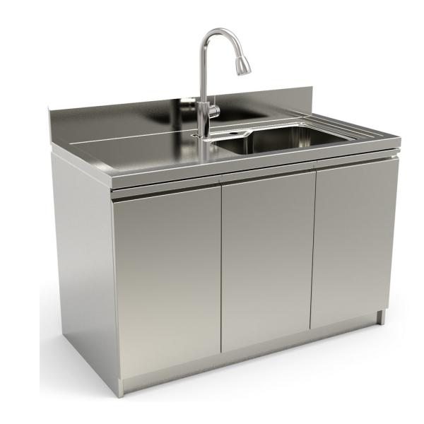 Buy cheap Indoor Stainless Steel Kitchen Cabinets ISO9001 OEM ODM from wholesalers