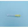 Buy cheap Light Yellow Disposable Syringe Needles Inclined For Injection Out Diameter 2.7mm 12G from wholesalers