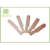 Buy cheap Dark Wood Applicator Sticks Diy Spatula , Hair Removal Wax Applicator Lightweigh product
