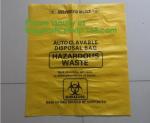 Bio-Medical Hazardous waste,Bio-hazard Specimen Bag 6″ X 9″ Printed English