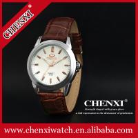 Buy cheap Top Quality Genuine Leather Watch 005A6D Hot Sale Stainless Steel Caseback product