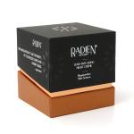 Black Cosmetic Packaging Boxes With Gold Foil Logo White Interior