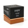 Buy cheap Black Cosmetic Packaging Boxes With Gold Foil Logo White Interior from wholesalers