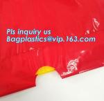 Yellow infectious medical waste disposal plastic bag Biohazard garbage bags,