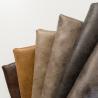 Buy cheap Knitted Synthetic Leather Suede Faux Fur Fabrics 100% Polyester from wholesalers