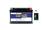 Buy cheap Deep Cycle Bluetooth Lithium Ion Lifepo4 Battery 12v 100ah from wholesalers