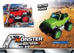 Popular Friction Powered Off Road Jeep Toy Car For Kids 4 Style 8 Colors
