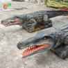 Buy cheap Water Resistant Animatronic Crocodile Customized Simulation Animals from wholesalers