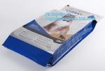 Slider Zipper Flat Bottom Side Gusset Dog Pet Food Packing Bag, Gravure Printing
