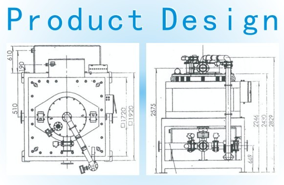 Water Cooling Magnetic Separator Machine For Kaolin Feldspar Ceramic Slurry