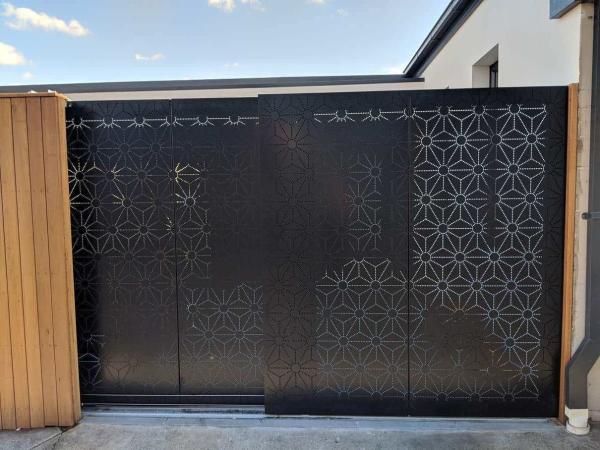 Buy cheap House Outdoor Aluminum Privacy Fence Lightweight Fireproof ISO9001 from wholesalers