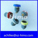 9 pin Lemo female fixed socket connector