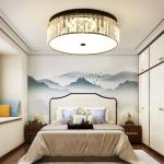 False Crystal ceiling lights for living room Bedroom Kitchen Lighting Fixtures