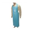 Buy cheap Custom Bule Disposable Protective Coveralls , CPE Long Sleeve Plastic Apron from wholesalers