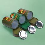 Eco friendly Round Cardboard Powder Container Cookie Coffee Bean Food Paper Tube