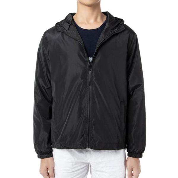 Wholsale High Quality 100% Polyester Waterproof Breathable Windbreaker Men Sport