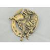 Buy cheap 4.0mm High Relief 3D Die Cast Medals By Antique Gold Plating For Gift from wholesalers