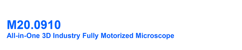 OPTO EDU M20.0910 All In One 3D Industry Fully Motorized Microscope