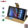 Buy cheap New Arrival 100% Qualify PU Wallet Leather Cover Cases For Sony Xperia Z1 L39H Multi Color from wholesalers