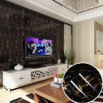 Self Adhesive Wallpaper Black Marble Wallpaper Peel and Stick Wallpaper Home