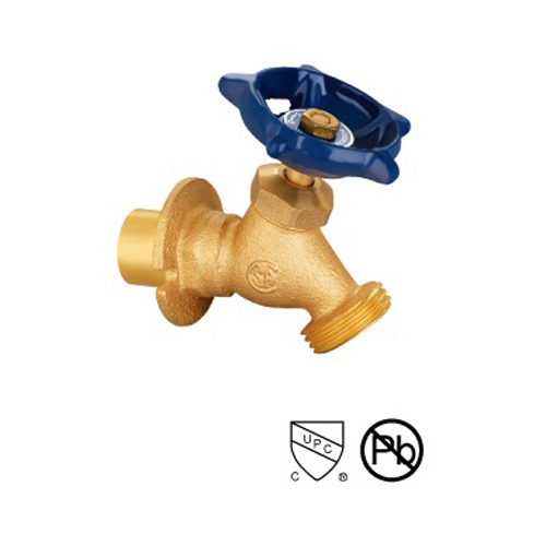 Quarter Turn 1/2 Inch Boiler Drain Valve Cast Iron With Painting Hand Wheel