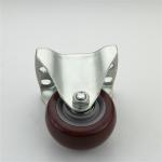 Plate Swivel PVC Threaded Caster Wheels 90KG M12 Castor Wheels