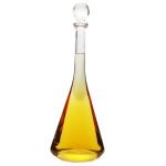 Star Trek Enterprise Replica OEM RISAN Glass Spirit Bottle 0.75L Oval Shape Long
