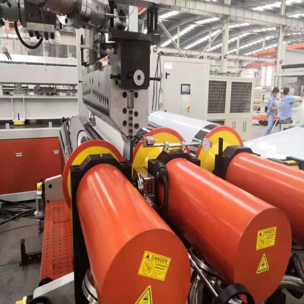 Buy cheap PP PE ABS PVDF Thick Board Extrusion Line 600kg/h from wholesalers