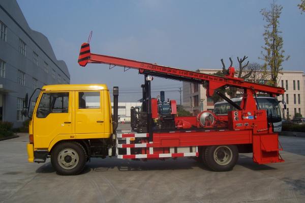 Quality G-2 Natural Gas Truck Mounted Drilling Rig , Trailer Mounted Drilling Rigs for sale