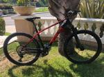 Black Red Carbon MTB Bike Internal Cable DEORE M6100 12S CE Certificate