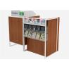 Buy cheap Simple Chinese Pharmacy Store Display Cashier Show Counter Customized Shape from wholesalers