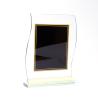 Buy cheap Custom logo gold foil design acrylic photo frame plate trophy from wholesalers