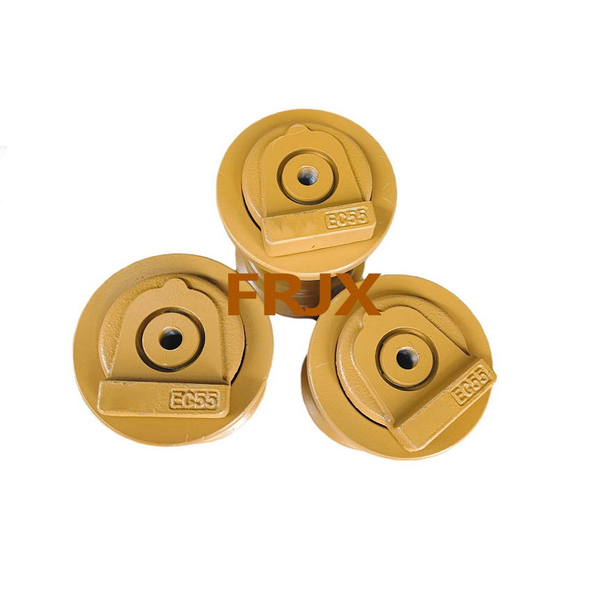 R290 Excavator Track Roller Undercarriage Spare Parts Forging HRC52-58 Surface Hardness