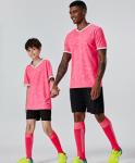 High quality Polyester Material Cheap accept custom Soccer Uniform men Set
