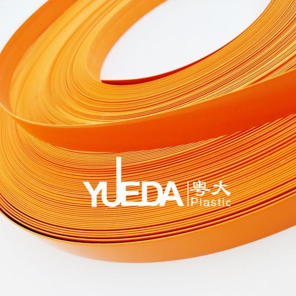 Buy cheap Orange Plastic Edge Banding Tape PVC / ABS Edgebanding Dust Prevention from wholesalers