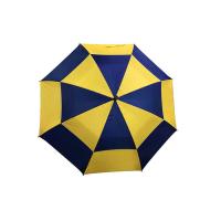 Buy cheap Anti Wind Double Canopy Golf Umbrella Windproof Frame For Windy Weather product