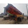Buy cheap 2014 Used Concrete Boom Pump 52m with Mercedes Benz SY5419THB Spare Parts Included from wholesalers