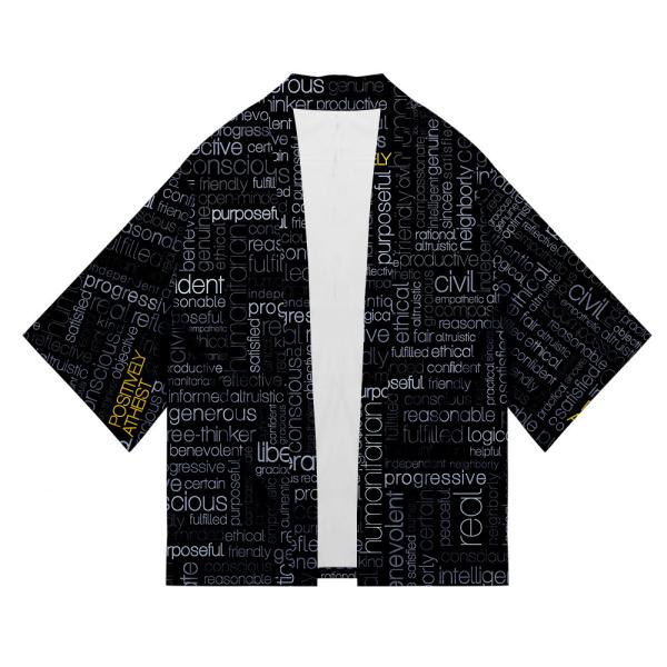 Buy cheap Stylish Oversized Black Denim Jacket , 100% Cotton Men'S Denim Kimono Jacket from wholesalers