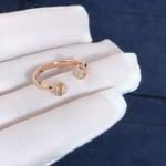 Piage Possession Open Ring Fashion Hot Fine Jewelry 18k Gold Jewelry Diamond