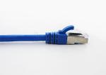 PVC HDPE Cat6 Shielded Patch Cable RJ45 Al Foil Mylar Fluke Test