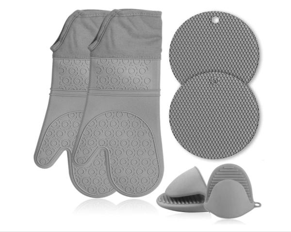 Buy cheap Extra Long Oven Mitts Pot Holder CIQ Approved Stainresistant Thickened Lining from wholesalers