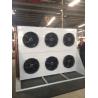 Buy cheap Flooring Standing Six Fans Air-cooled Condenser /Refrigeration Equipment Parts from wholesalers