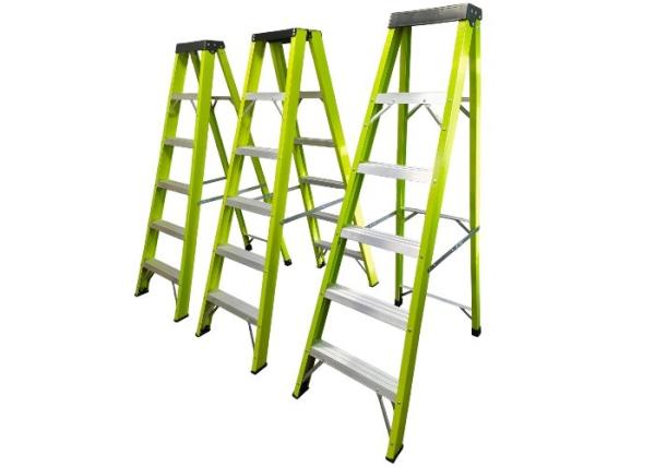Buy cheap Electric Insulation High Strength Fiberglass Ladders For Multipurpose from wholesalers